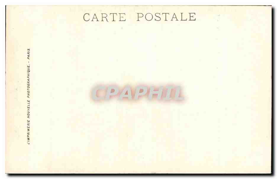 CPA Fantaisie Salon 1904 De Coninck Fillette tenant un poussin couve par une tourterelle — Verso