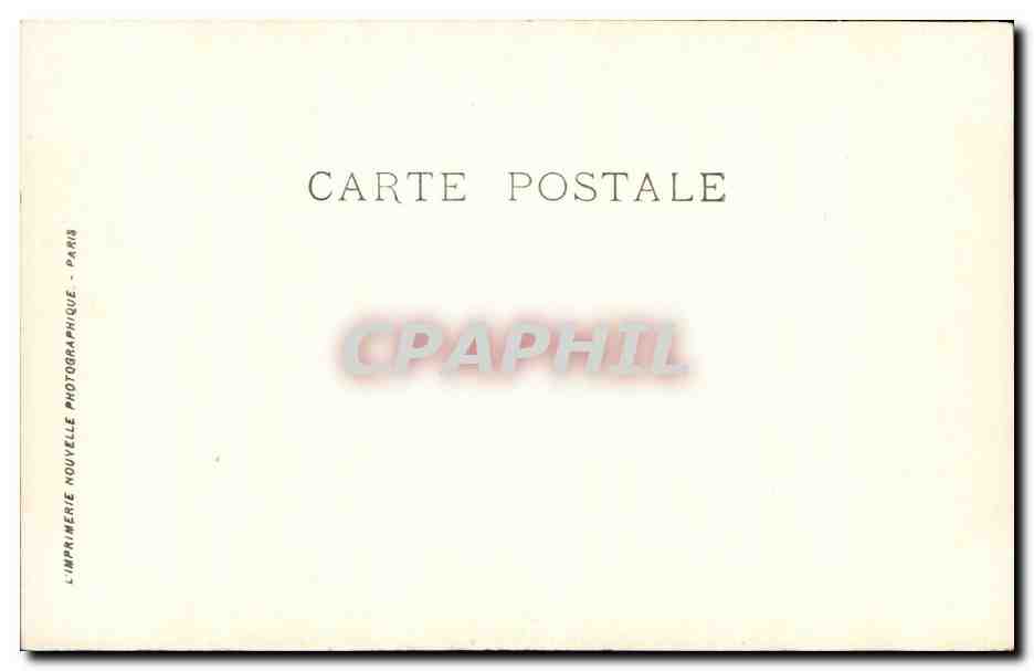 CPA Fantaisie Salon 1904 Buland Jeune fille — Rückseite