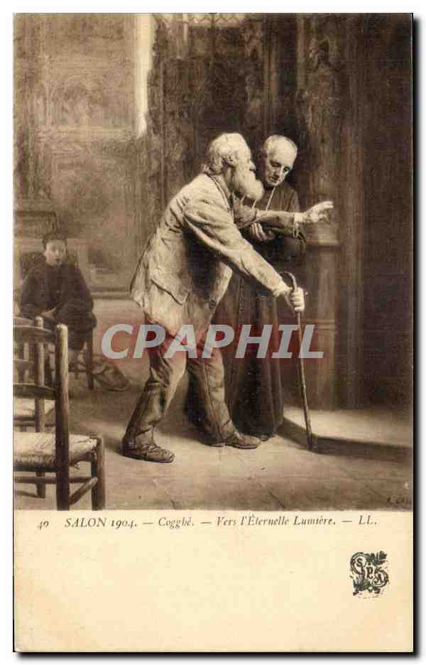CPA Fantaisie Salon 1904 Cogghe Vers l'eternelle lumiere