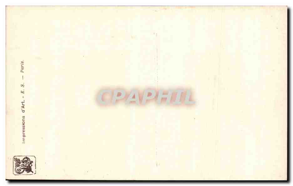 CPA Fantaisie Salons de Paris Roullet Gaston Venise — Verso