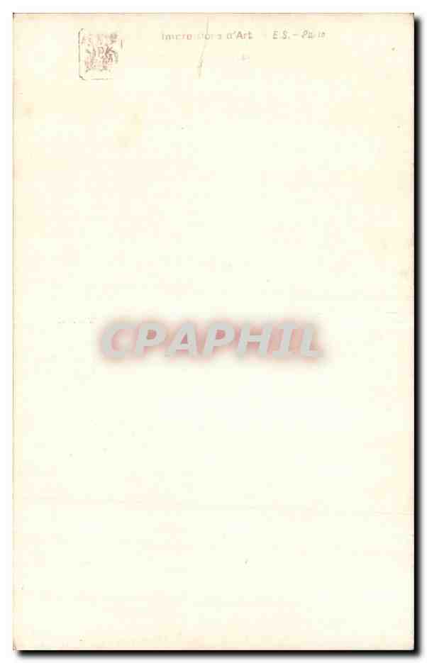 CPA Fantaisie Salons de Paris Maroniez Dans le chenal de la nuit — Verso