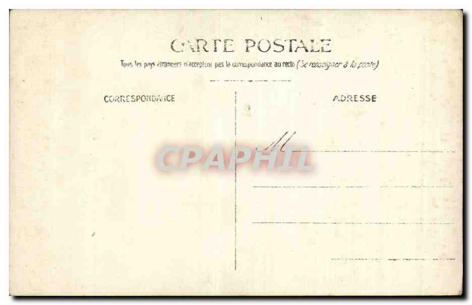CARTE PHOTO Folklore Jeunes filles — Verso