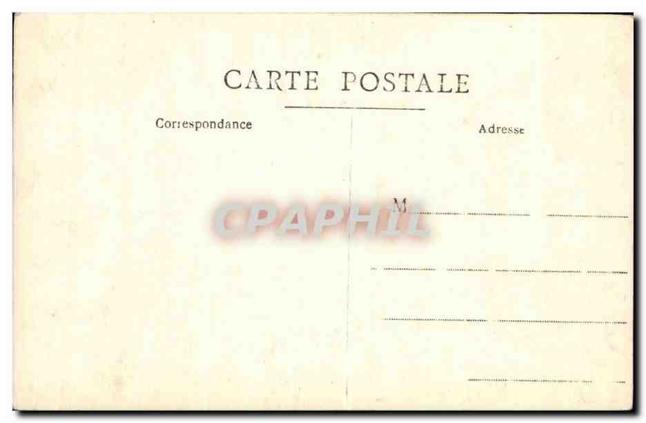 CARTE PHOTO Folklore Femme — Rückseite