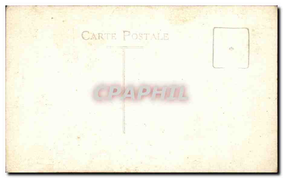 CARTE PHOTO Folklore Femme — Rückseite