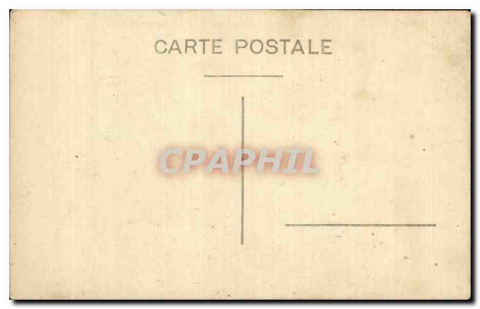 CARTE PHOTO Folklore Femme — Rückseite