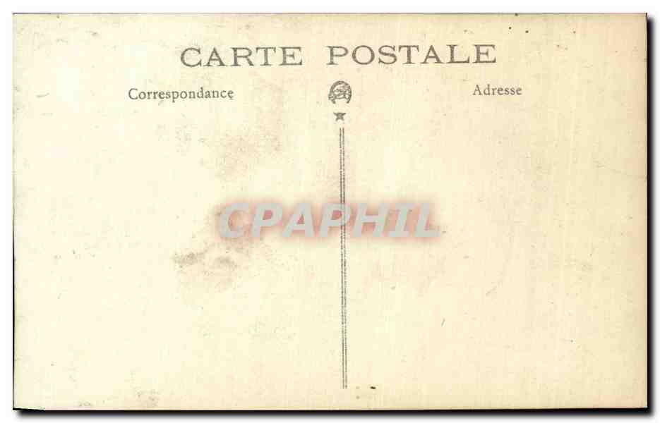 CARTE PHOTO Folklore Femme — Rückseite