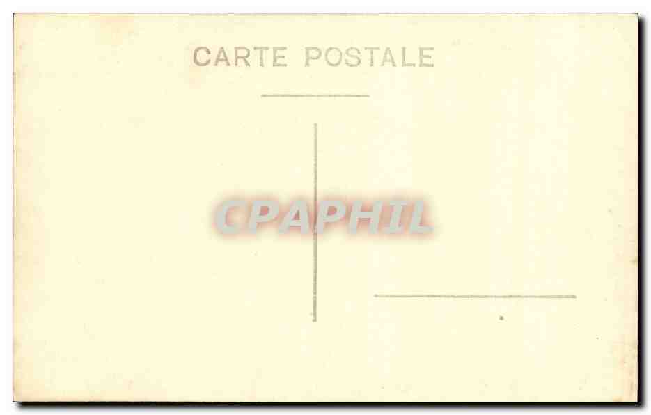 CARTE PHOTO Folklore Femme — Rückseite