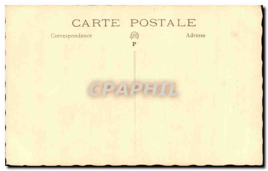 CARTE PHOTO Folklore Femme — Rückseite