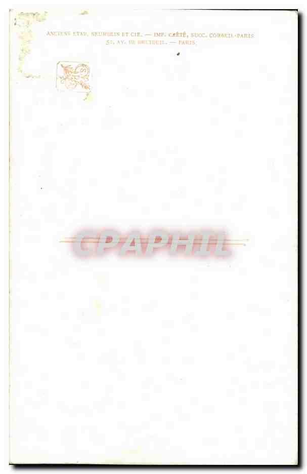 CPA Fantaisie Salons de Paris Gaston Hoffmann Tant pis Femme — Verso