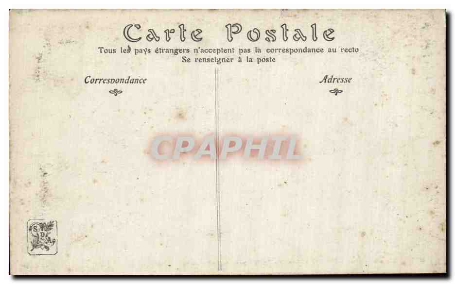 CPA Fantaisie Salons de Paris Derniers rayons par Alfred Weber — Verso
