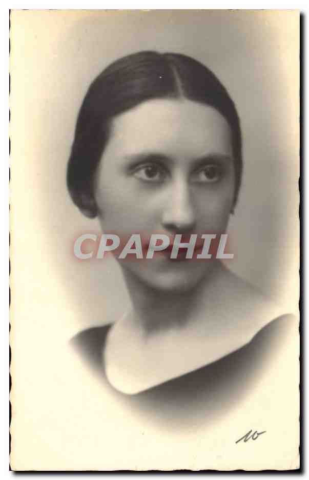 CARTE PHOTO Femme 