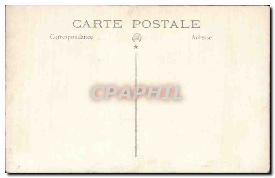 CARTE PHOTO Femme  — Verso