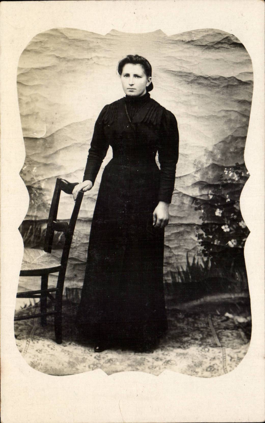CARTE PHOTO Femme 