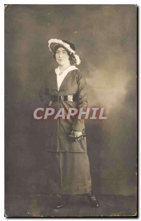 CARTE PHOTO Femme 