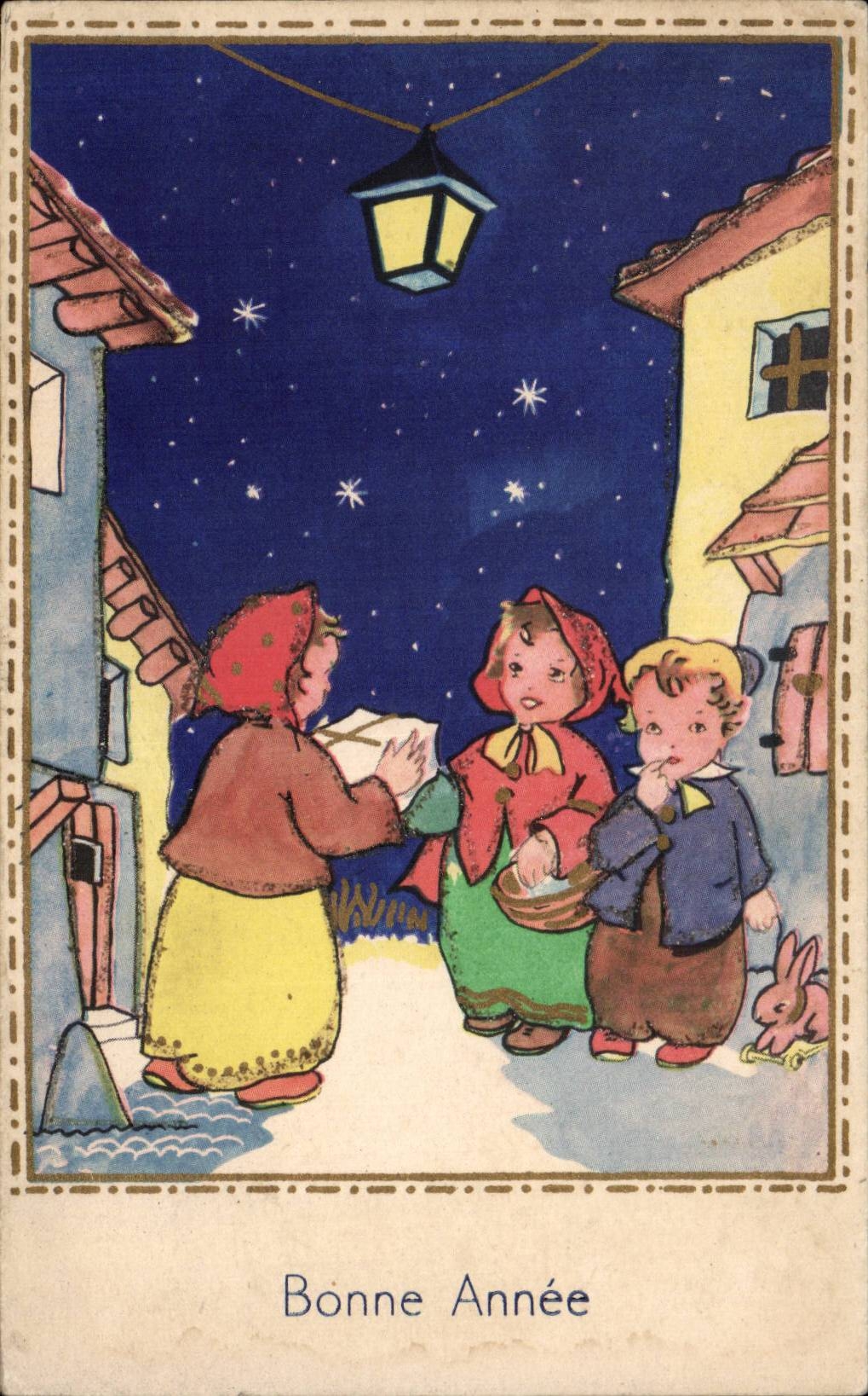 CPA Fantaisie Enfants