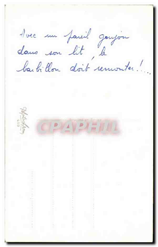 CPA Humour Femme Peche Fishing Les surprises de la peche au lancer — Rückseite