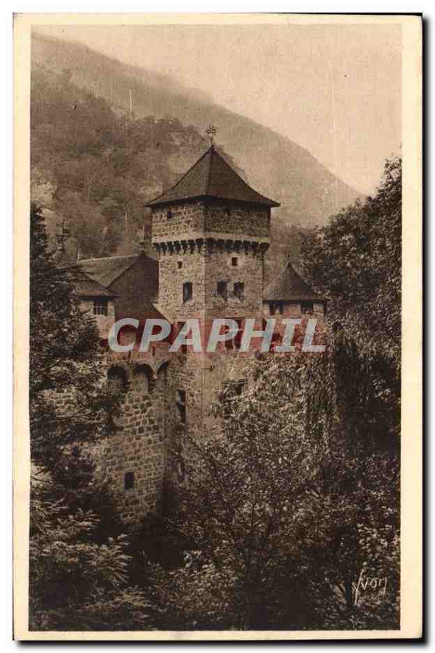 CPA Gorges du Tarn Chateau de la Caze vu de la route 