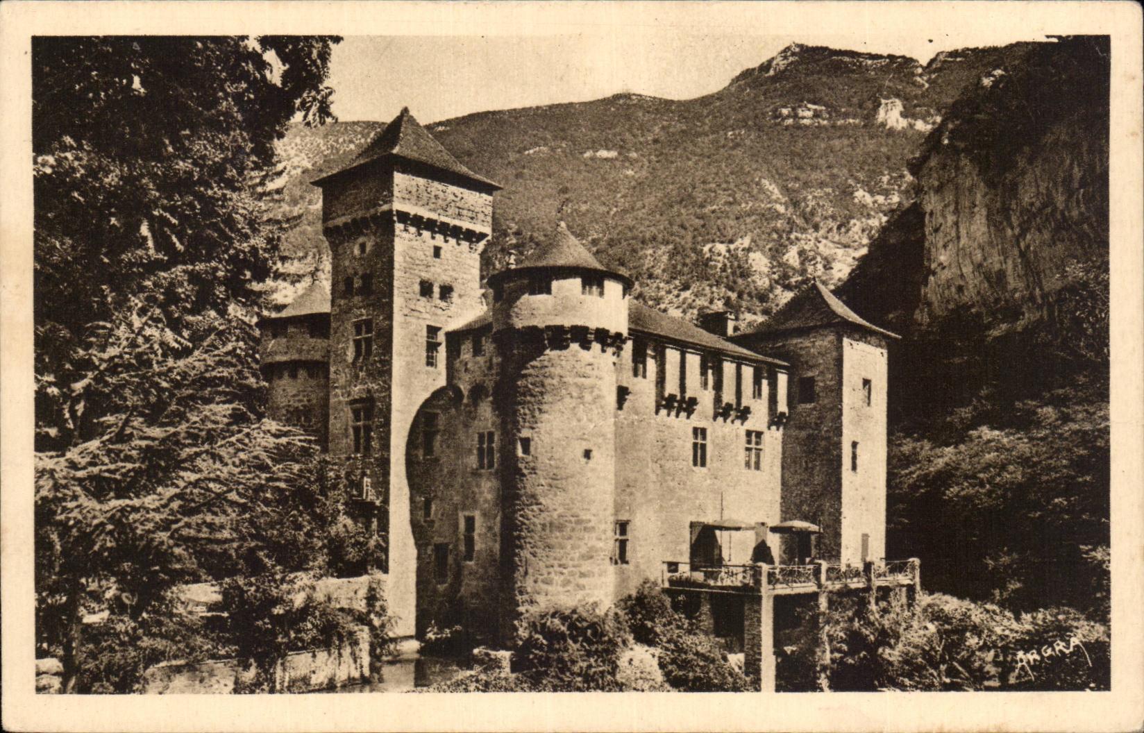 CPA Gorges du Tarn Chateau de la Caze 