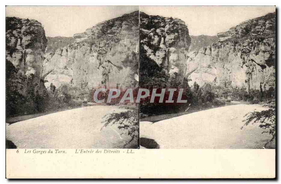 CPA Gorges du Tarn L'entree des detroits