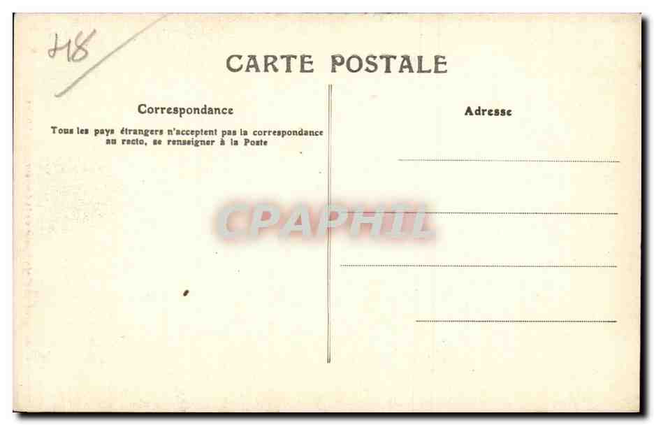 CPA Mende Interieur de la cathedrale La chaire — Rückseite