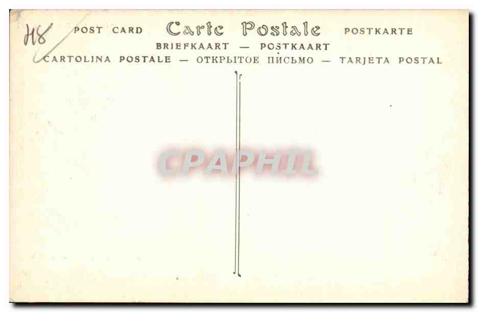 Mende - Vue Generale prise de Saint Privat - CPA  — Rückseite