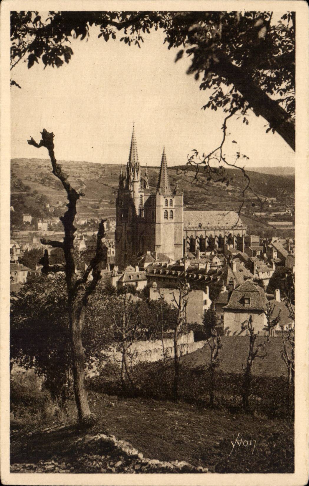 Mende - La Cathedrale - La Douce France - Yvon - CPA 