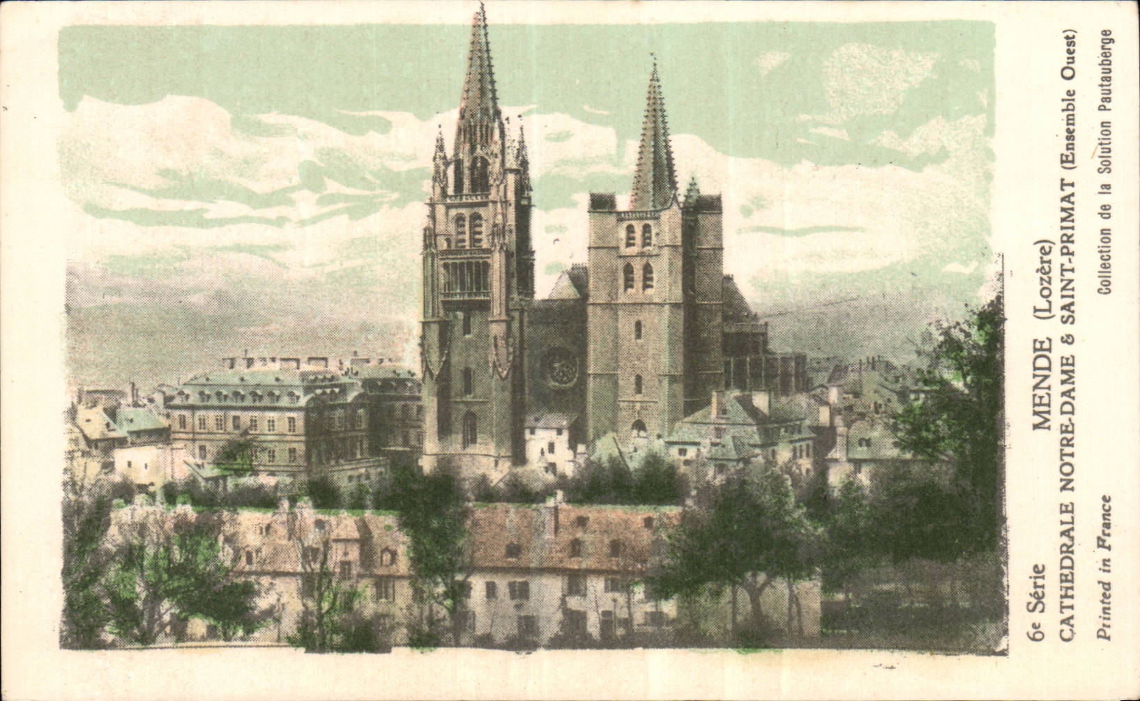 Mende - Cathedrale Notre Dame - CPA 