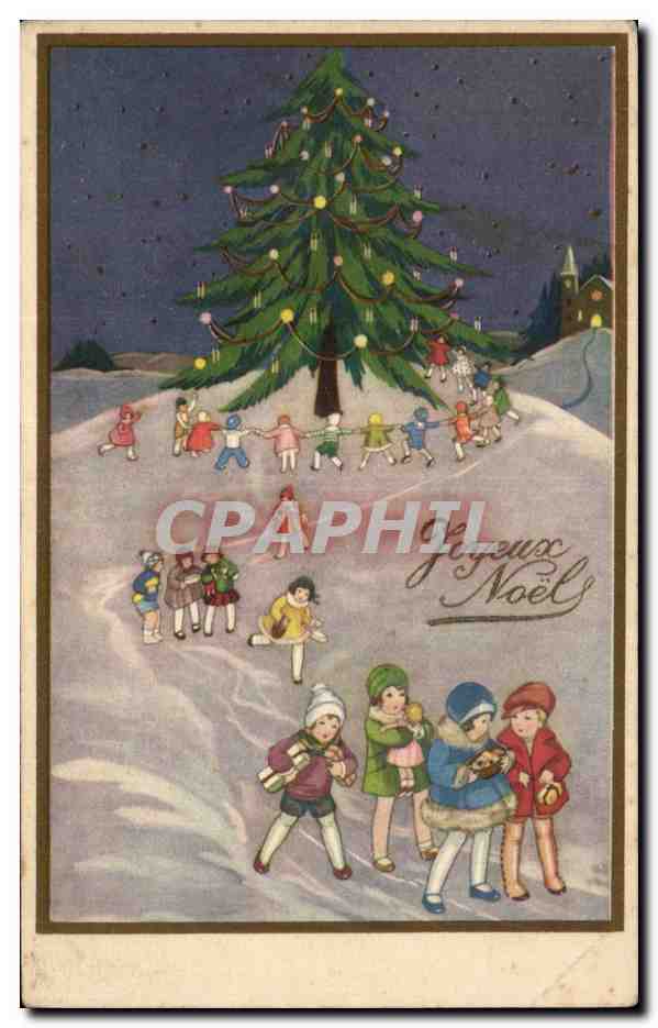 Fetes - Sapin de Noel - Christmas Tree - CPA 