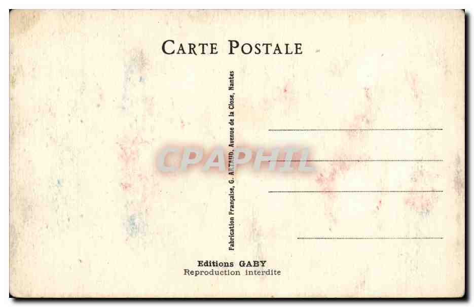 Humour - Illustration - Va donc me chercher des petits choux - CPA  — Rückseite