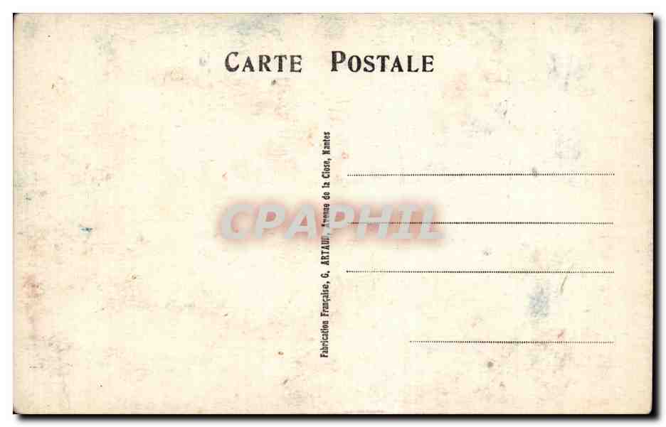 Humour - Illustration - Reponse de Vieille Ficelle - CPA  — Rückseite