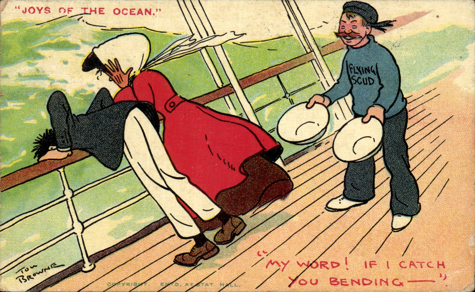 Joys of the Ocean — Tom Browne — Davidson Bros. London & New York