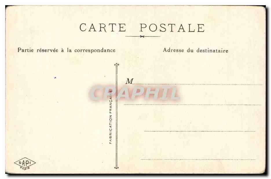 Humour - Illustration - Mercanti - CPA  — Rückseite