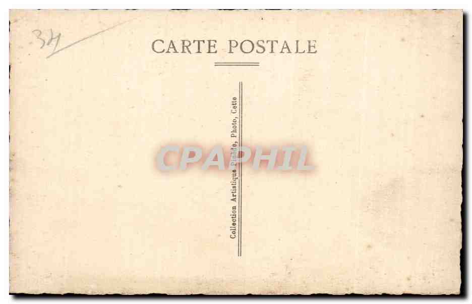 Sete - Cette - La Peche au Thon - CPA  — Back