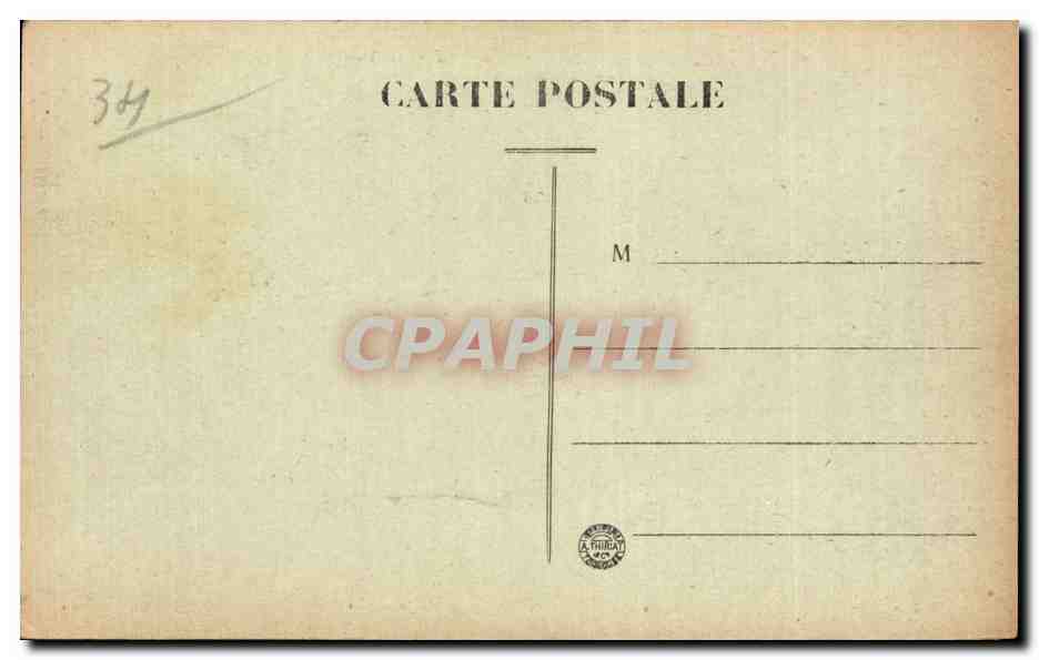 Sete - Cette - Le Stand Inonde par un Coup de Mer - CPA  — Back