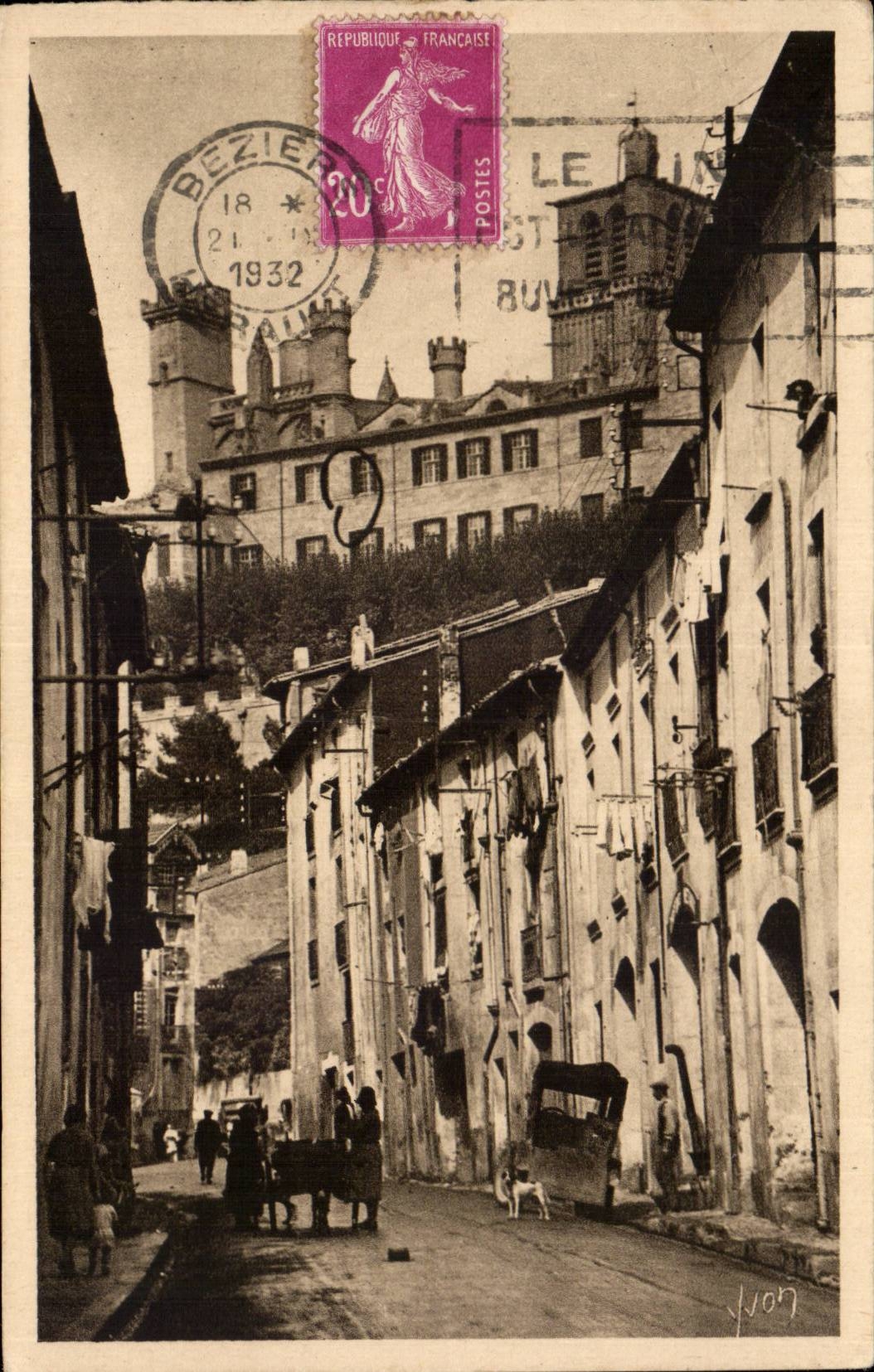 Beziers - Vieille Rue - La Douce France - Yvon - CPA 
