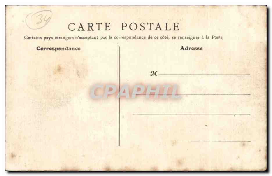 Beziers - Plateau des Poetes - CPA  — Back