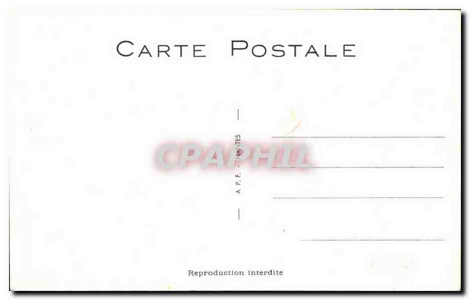 Salle de peinture — caricature d'artiste et modèle — éditeur A.P.E. - N°76 — Achterkant