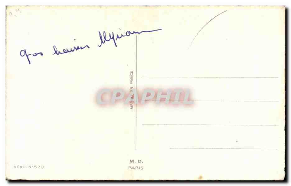 Fantaisie - Enfants - Artiste - CPA  — Rückseite
