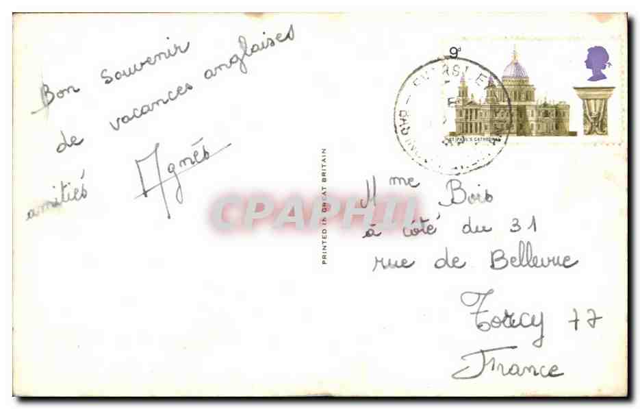 Fantaisie - Enfants - I'll be a city gent like Dad - CPA  — Verso