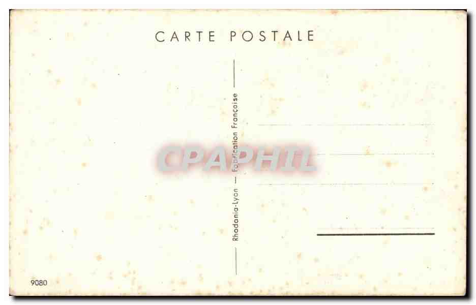 Fantaisie - Enfants - chien - dog - flute - moon - lune - music - musique - CPA  — Rückseite