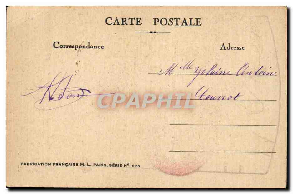 Humour - Illustration - On va te l'arracher - CPA  — Rückseite