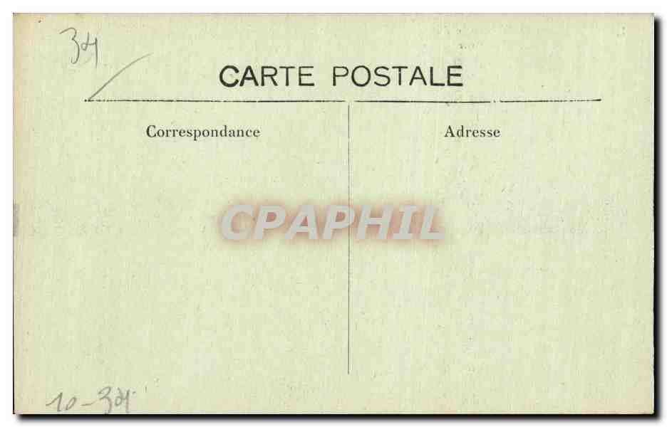 CPA Prouille Maquette de l'eglise en construction — Rückseite