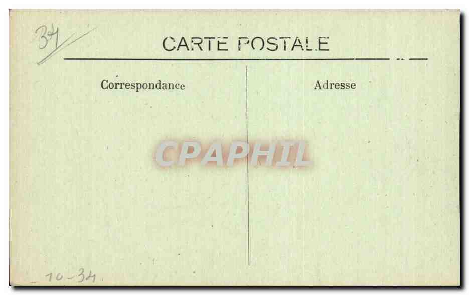 CPA Prouille Cote Est — Rückseite