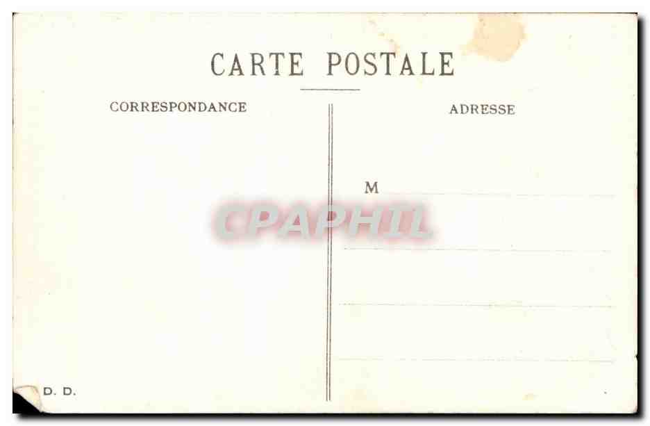 CPA Fantaisie Dans les choux Gaillard — Rückseite