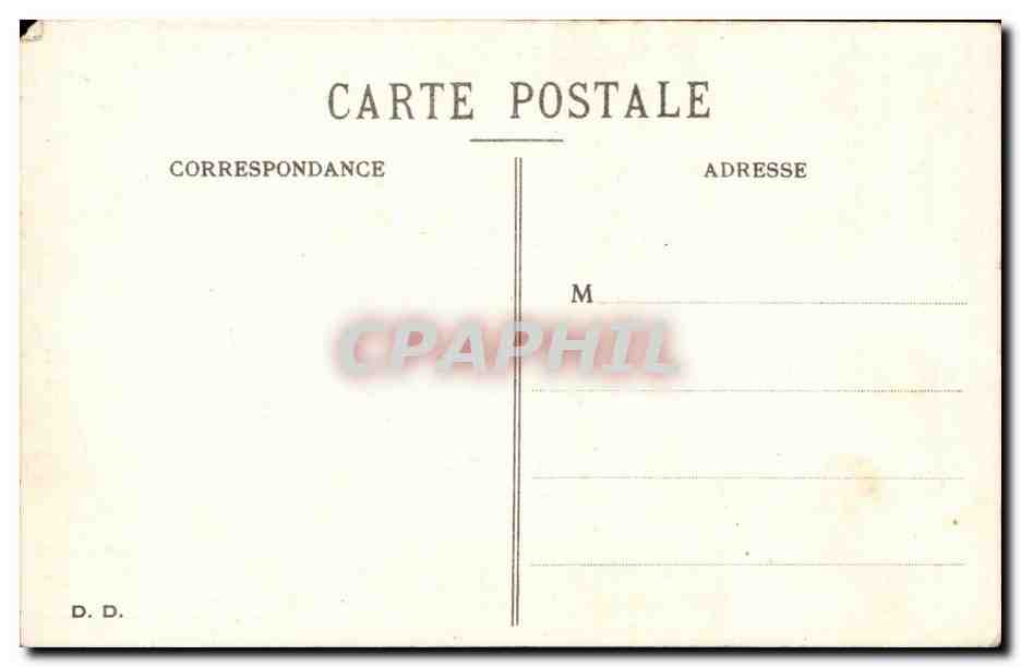 CPA Fantaisie Illustrateur A la lettre  — Rückseite