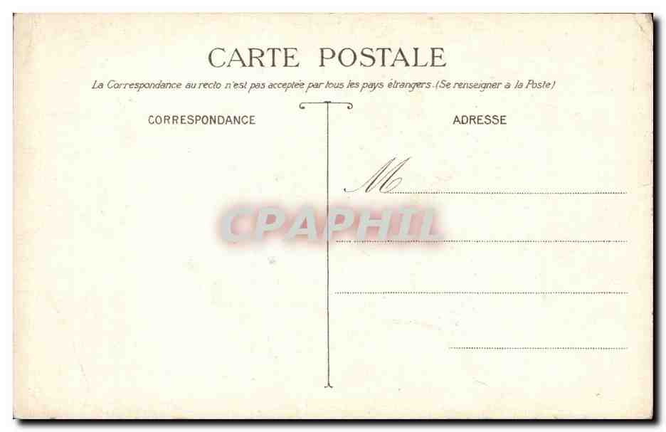 CPA Fantaisie Les humouristes de jadis Gavarni — Rückseite