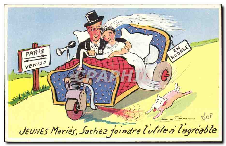 Jeunes Mariés — Paris-Venise — Cof