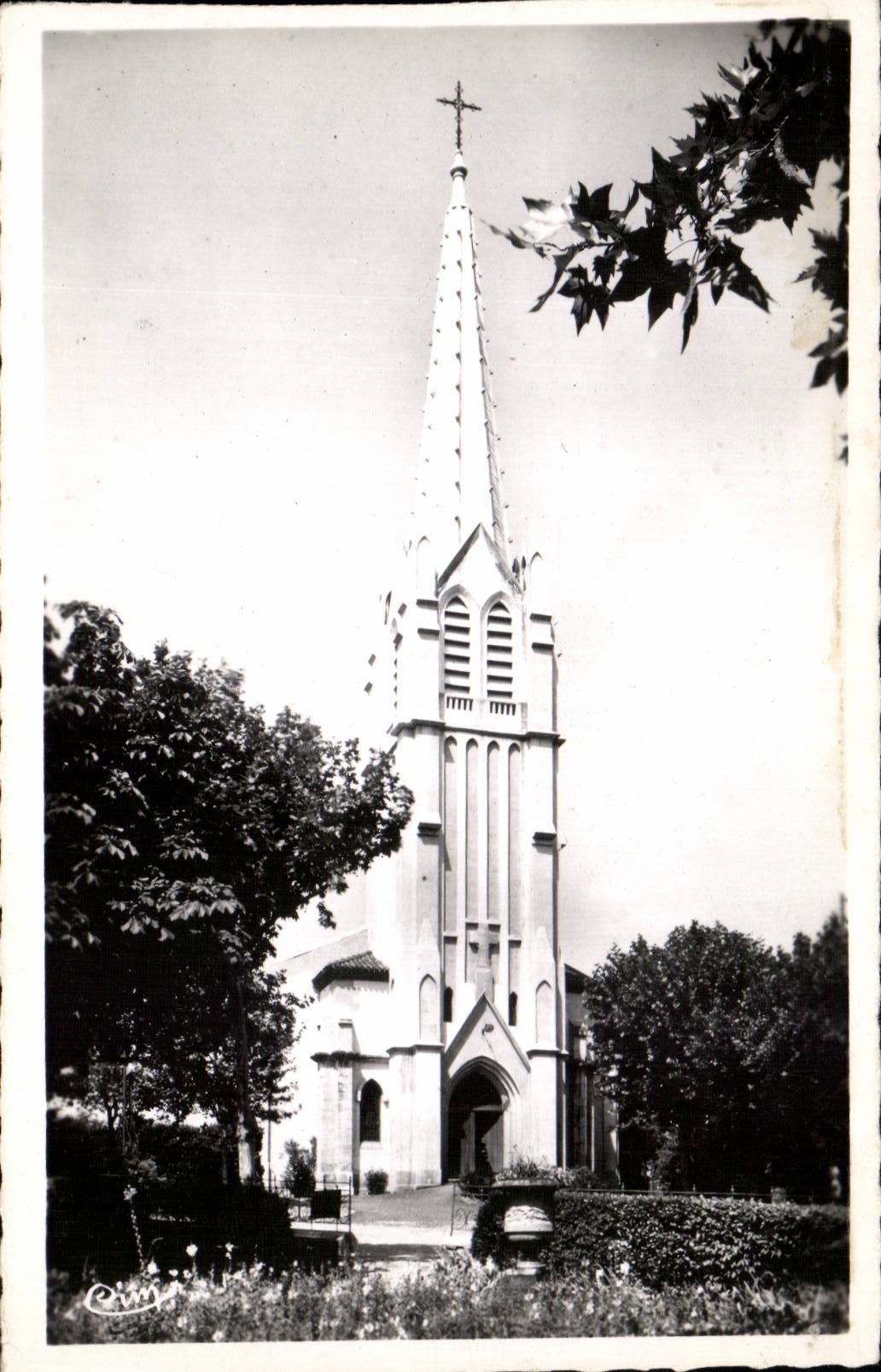 Lamalou les Bains - L'Eglise - CPA 
