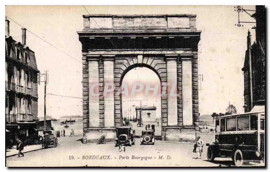 Bordeaux - Porte Bourgogne - CPA 