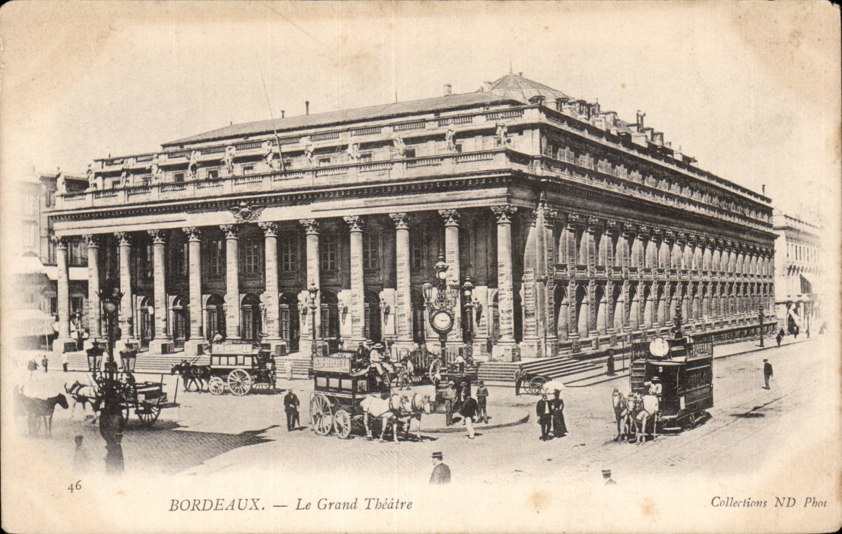 Bordeaux — Le Grand Théâtre — Collections ND Phot